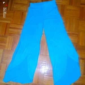 Stretchy bellbottom pants